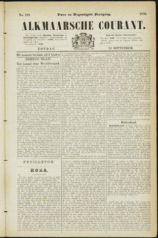 Alkmaarsche Courant 1890-09-14