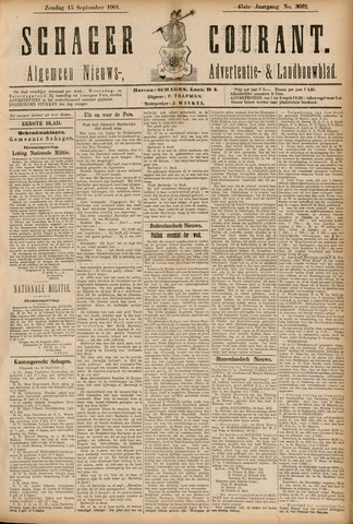 Schager Courant 1901-09-15