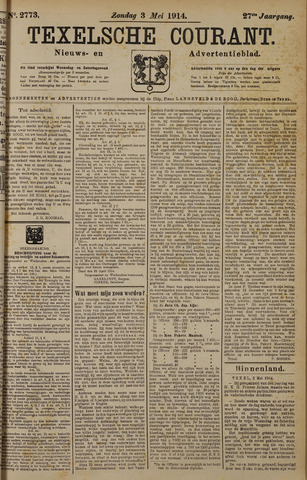 Texelsche Courant 1914-05-03