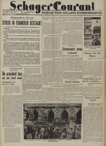 Schager Courant 1940-06-25