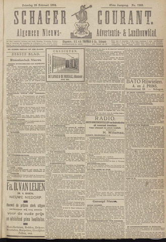 Schager Courant 1924-02-23