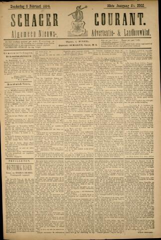Schager Courant 1894-02-08