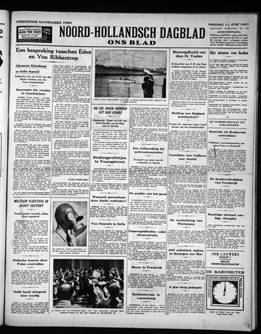 Noord-Hollandsch Dagblad : ons blad 1937-06-11