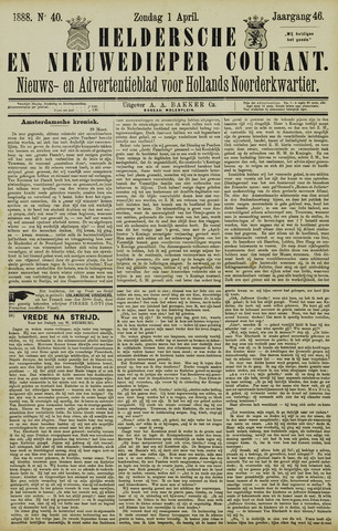 Heldersche en Nieuwedieper Courant 1888-04-01