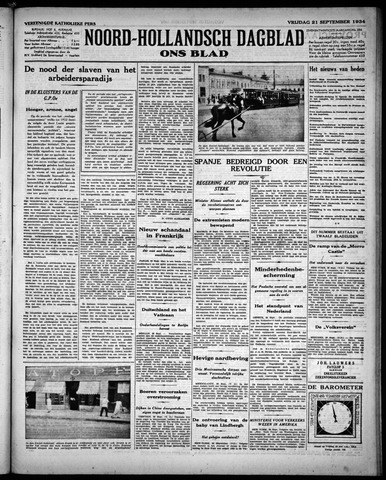 Noord-Hollandsch Dagblad : ons blad 1934-09-21