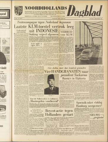 Noordhollands Dagblad : dagblad voor Alkmaar en omgeving 1957-12-02