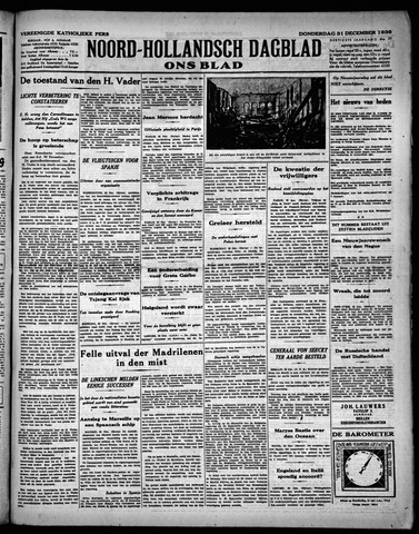 Noord-Hollandsch Dagblad : ons blad 1936-12-31