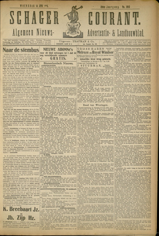Schager Courant 1916-06-14