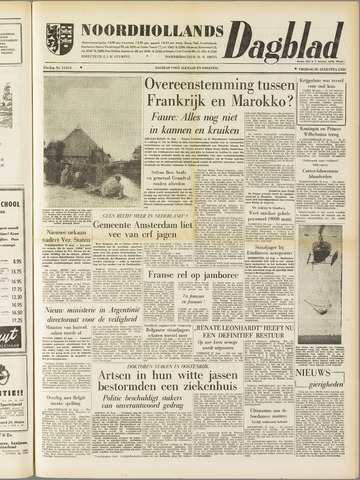 Noordhollands Dagblad : dagblad voor Alkmaar en omgeving 1955-08-26