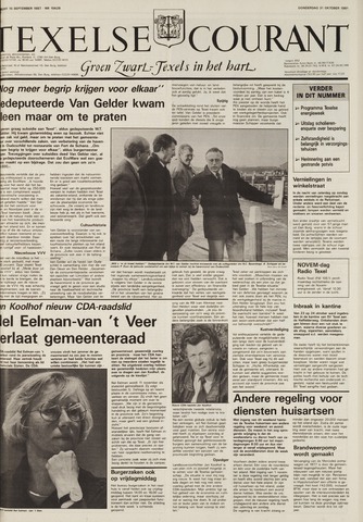 Texelsche Courant 1991-10-31