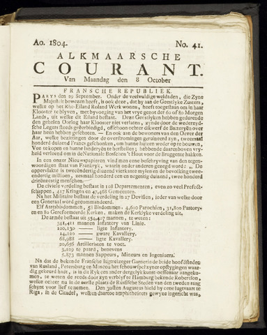 Alkmaarsche Courant 1804-10-08