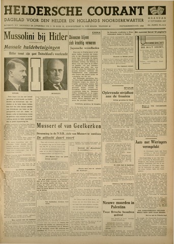 Heldersche Courant 1937-09-27