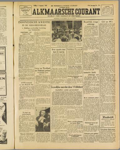Alkmaarsche Courant 1947-08-08