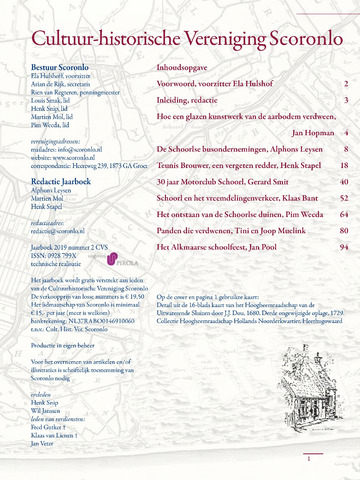 Scoronlo: uitgave van de cultuurhistorische vereniging Scoronlo 2019-11-01
