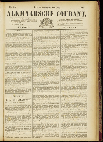 Alkmaarsche Courant 1881-03-25
