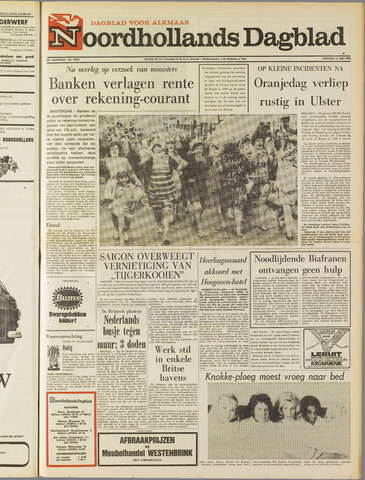 Noordhollands Dagblad : dagblad voor Alkmaar en omgeving 1970-07-14