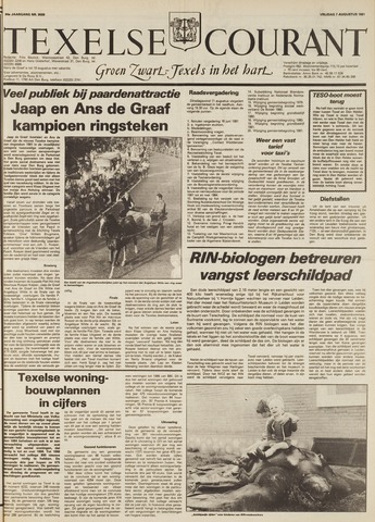 Texelsche Courant 1981-08-07