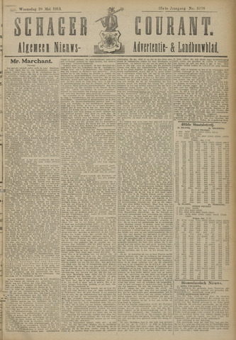 Schager Courant 1913-05-28