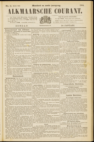 Alkmaarsche Courant 1904-01-24