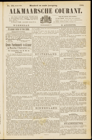 Alkmaarsche Courant 1904-08-31