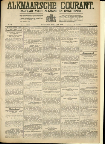 Alkmaarsche Courant 1932-03-30