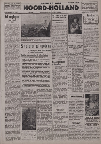 Dagblad Noord-Holland, Schager editie 1942-10-12