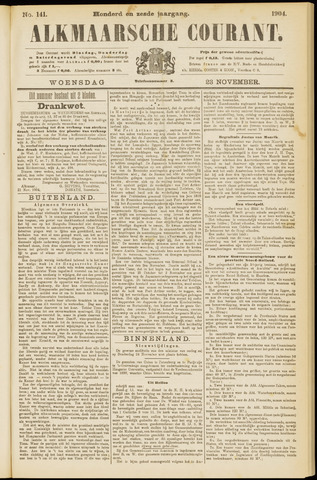 Alkmaarsche Courant 1904-11-23