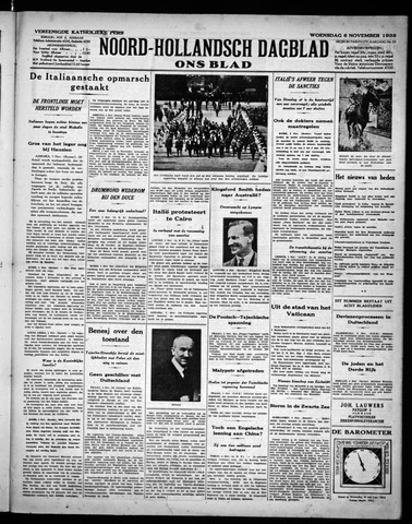 Noord-Hollandsch Dagblad : ons blad 1935-11-06