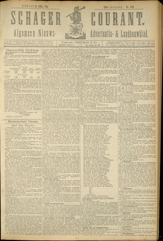 Schager Courant 1916-04-18
