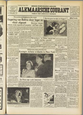 Alkmaarsche Courant 1952-04-10