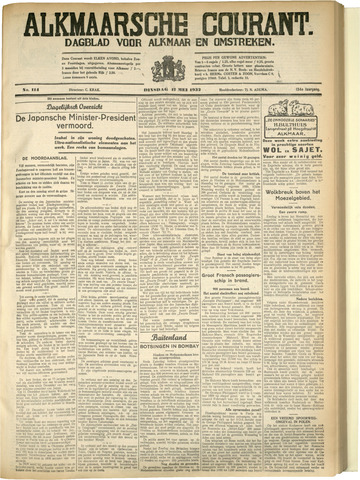 Alkmaarsche Courant 1932-05-17