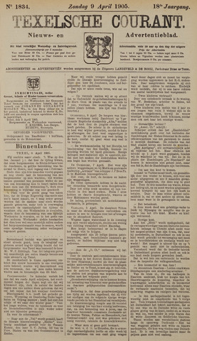 Texelsche Courant 1905-04-09