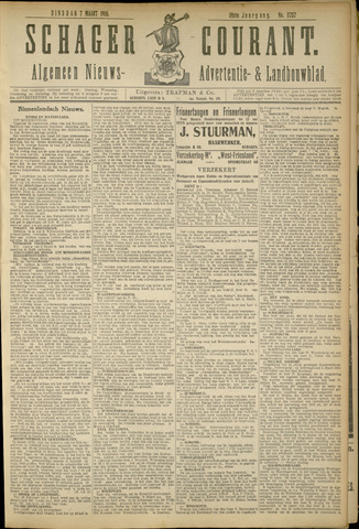 Schager Courant 1916-03-07