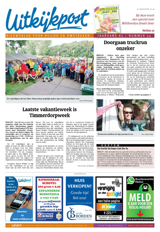 Uitkijkpost : nieuwsblad voor Heiloo e.o. 2019-08-21