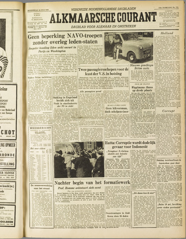Alkmaarsche Courant 1956-07-26
