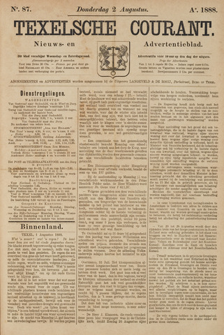 Texelsche Courant 1888-08-02