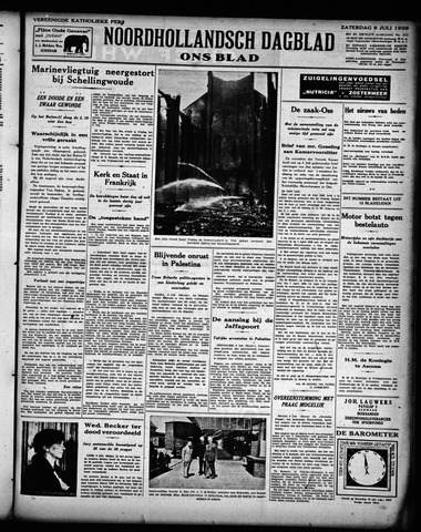 Noord-Hollandsch Dagblad : ons blad 1938-07-09