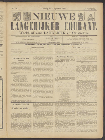 Nieuwe Langedijker Courant 1892-08-21