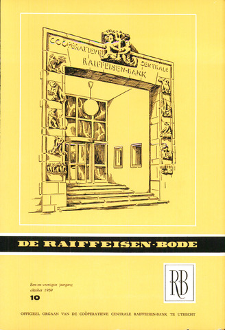 blad 'De Raiffeisen-bode' (CCRB) 1959-10-01