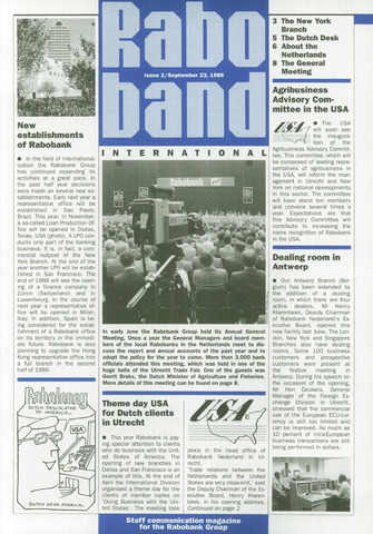 blad 'Raboband' 1988-09-23