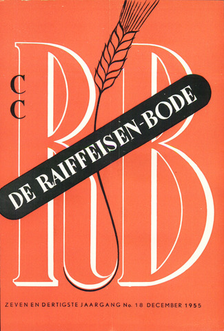 blad 'De Raiffeisen-bode' (CCRB) 1955-12-01