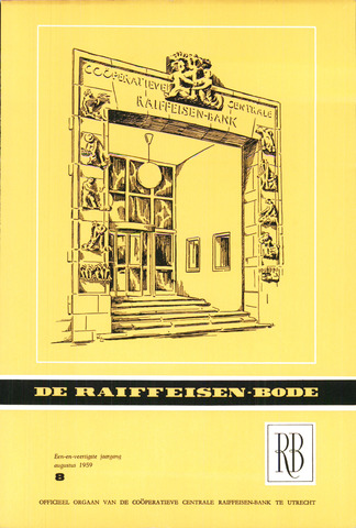 blad 'De Raiffeisen-bode' (CCRB) 1959-08-01