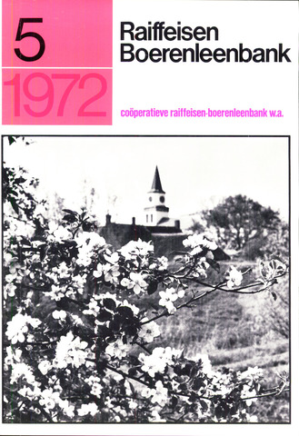 blad 'Raiffeisen Boerenleenbank' 1972-05-01
