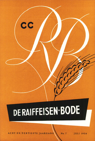 blad 'De Raiffeisen-bode' (CCRB) 1956-07-01