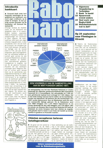 blad 'Raboband' 1988-07-01