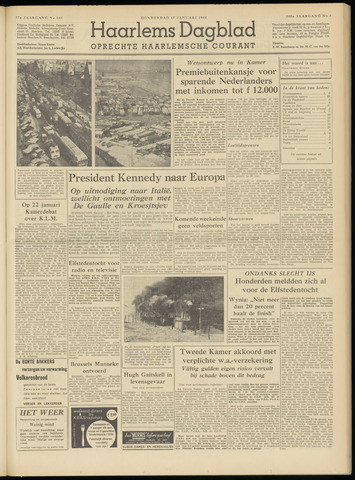 Haarlem's Dagblad 1963-01-17