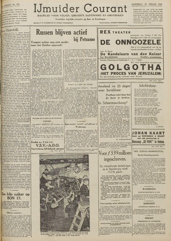 IJmuider Courant 1940-02-29