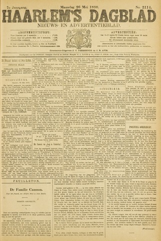 Haarlem's Dagblad 1890-05-26