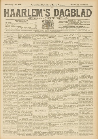 Haarlem's Dagblad 1910-03-14