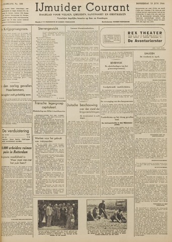 IJmuider Courant 1940-06-13